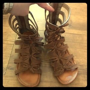 Girls Report Gladiator sandals size 2